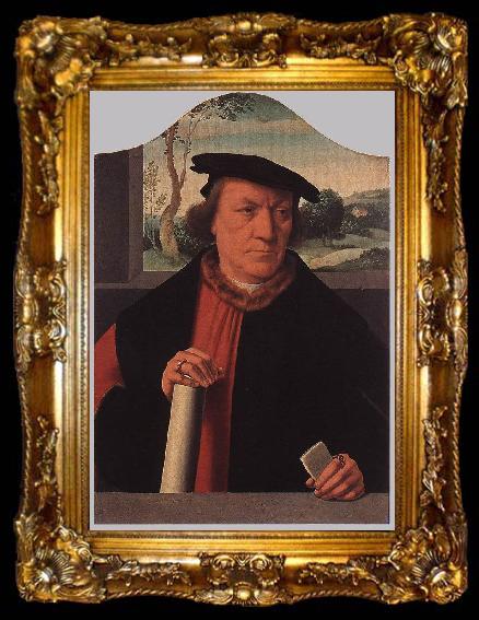 framed  BRUYN, Barthel Burgomaster Arnold von Brauweiler, ta009-2